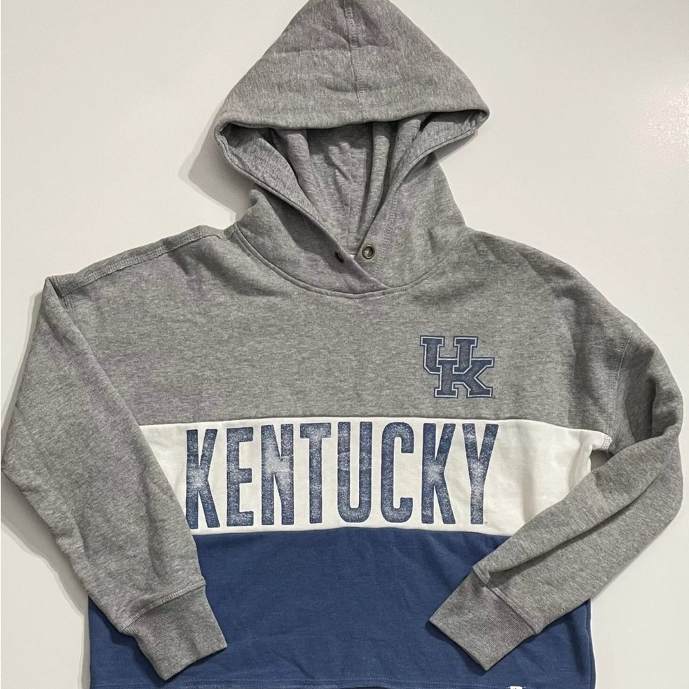 47 Brand UK University Of Kentucky Hoodie Sweatshirt Women’s Medium